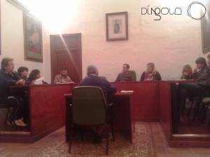 Moment del ple de dilluns.