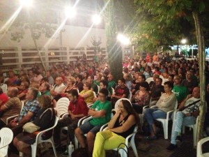 Més de tres-centes persones de tota la comarca han assistit a l'acte d'avui a Sineu.