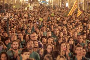 MANIFESTACION CONTRA EL DECRETO DE TRATAMIENTO INTEGRAL DE LENGUAS