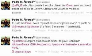 El secretari autonòmic de Noves Generacions també criticà la moció d'urgència de Convergència.