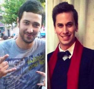 Valtònyc (Esquerra de la foto) i Álvarez (dreta de la foto).