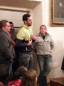 Valtònyc durant la seva intervenció en el ple de dia 25 de març. 