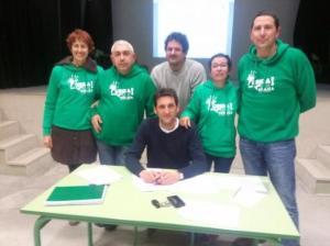 La junta directiva que dimití just abans de les passades festes de Nadal.