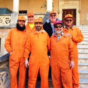 El grup de sineuers que avui ha participat en la reforestació de la Serra.