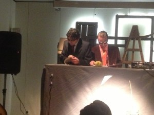 Actuació ahir vespre a l'Écafè.