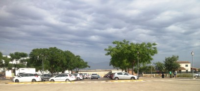  avui a les 9:15h no presentava tant moviment de vehicles com en dies normals. 