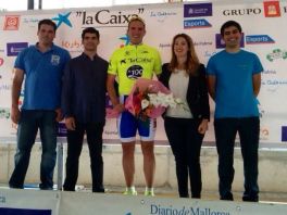 Miquel Àngel Bergas, al pòdium