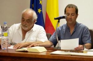Pep Oliver 'Pavarotti' (el PI) i Pere Joan Jaume (PP).