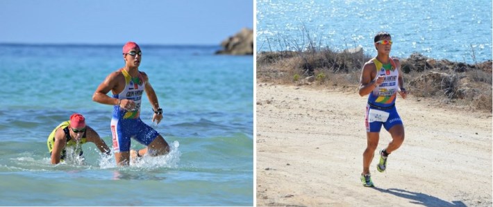 Biel Gacias 'Confit', diumenge a sa Ràpita (fotos Facebook). 