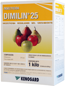 Presentació de DIMILIN en envàs domèstic. 