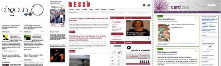Díngola (Sineu), Ressò (Campos) i Card (Sant Llorenç) són exemples de mitjans locals que tenen versió digital. 