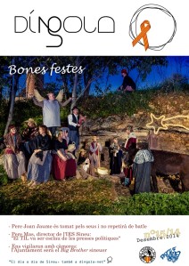 Darrera portada de la versió en paper de 'Díngola'. 