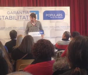 Tomeu Mulet, durant la seva intervenció.