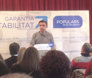 El secretari general del PP, Miquel Vidal.