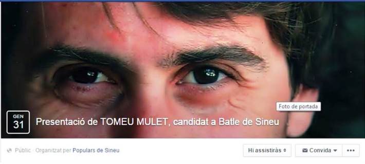 Tomeu Mulet és molt actiu, darrerament, en les xarxes socials. 