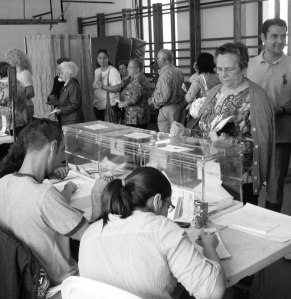 Dia 24 de maig es celebra una nova jornada electoral. 