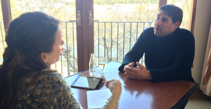 Gelabert, com la resta de caps de llista, va ser entrevistat per 'Díngola' en el darrer número en paper. 