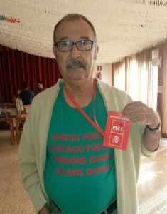 Toni 'Coramet' ha tornat fer d'apoderat amb una camiseta reivindicativa.