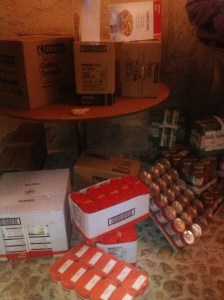 Donació del partit a Càritas. 