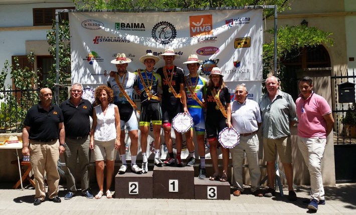 Cati Rayó, 24 anys, és campiona de Balears de ruta. [foto: Federació Balear de Ciclisme]. 