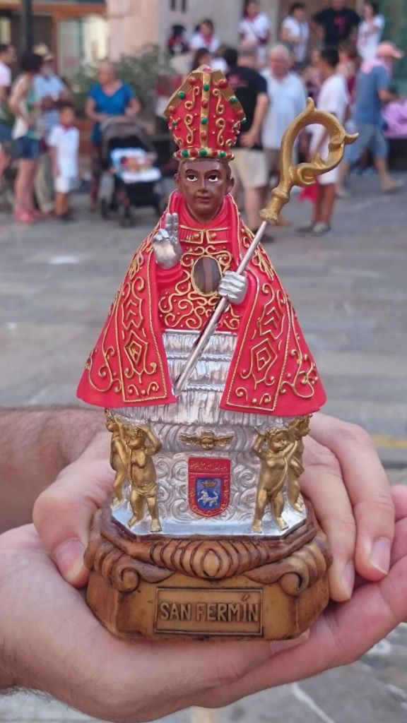 Sant Fermí beneïnt els corredors