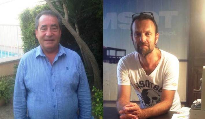 Sebastià Darder (esquerra) i Steffen Schmitt (dreta), ens expliquem com creuen que s'hauria de gestionar el Pla Turístic a Sineu. 