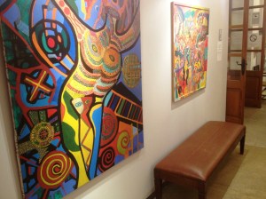 En aquests moments podeu veure una exposició d'aquest col·lectiu en els passadissos de l'ajuntament.