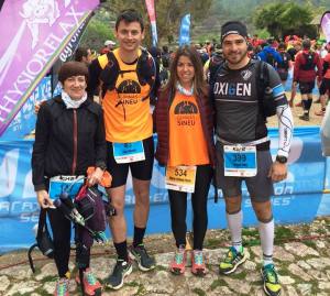 Foto que M. Antònia 'Boiret' ha penjat en el seu perfil de Facebook moments abans de partir. 