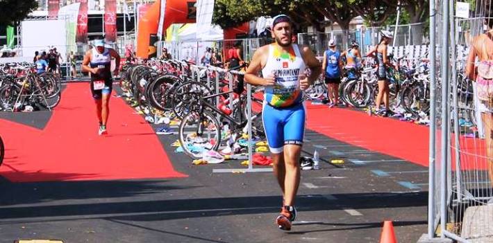 Pau Marimon va debutar ahir en el Passeig Marítim de la capital balear. 