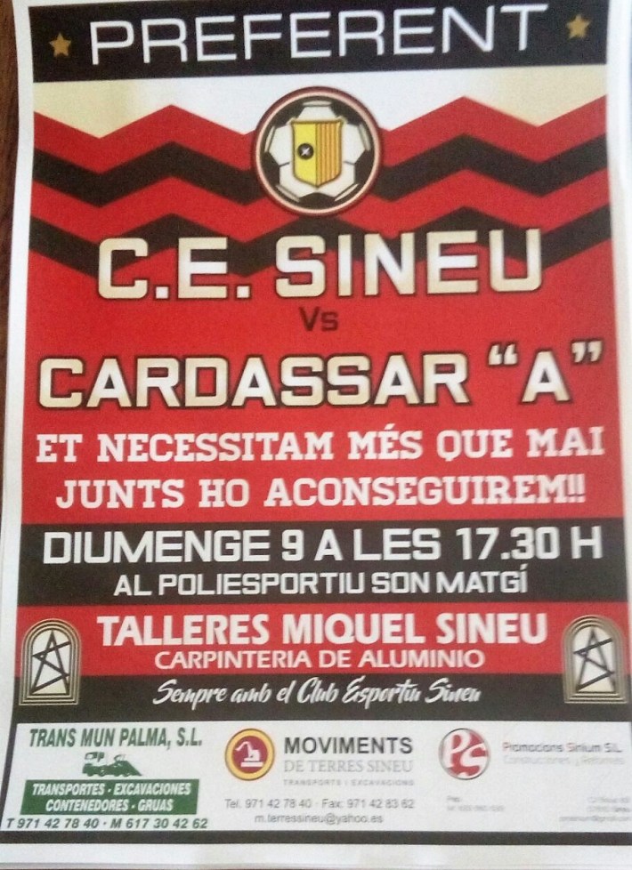 ce sineu crida aficio