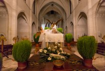 Fotografia de l'actual conjunt del llit de la marededéu morta [Macià Puiggròs]