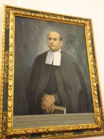 El quadre oficial de l'Hermano Juan, a la sala de plens.