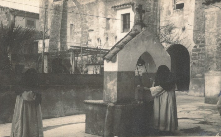 La cisterneta de la cuina (primera meitat del segle XX), fotografia cedida per la família Rotger-Gelabert.