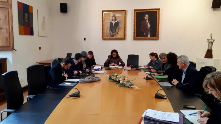 Consell de govern del Consell de Mallorca d'avui, en què s'han aprovat les ajudes per a infraestructures municipals.